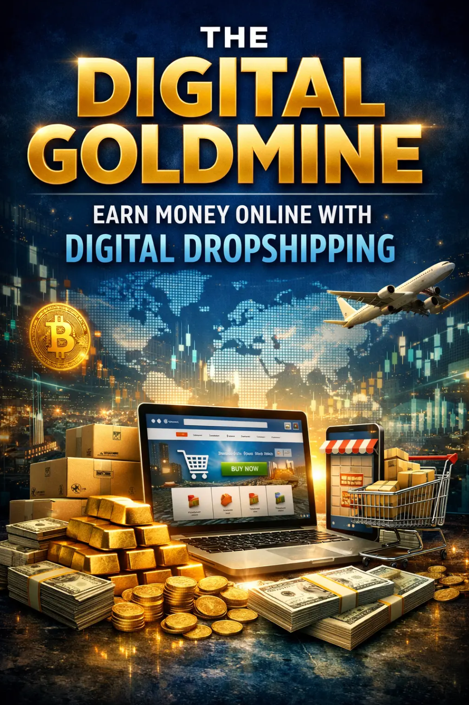 The Digital Goldmine: Earn Money Online with AI Digital Dropshipping