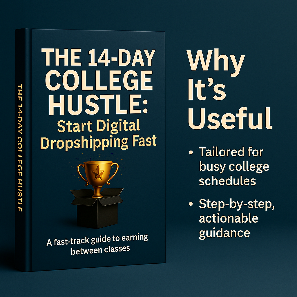 The 14-Day College Hustle: Start Digital Dropshipping Fast