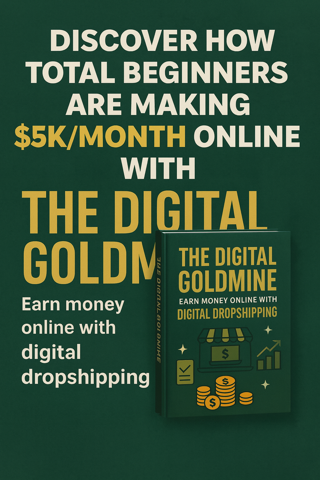 The Digital Goldmine: Earn Money Online with AI Digital Dropshipping